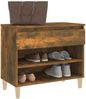 vidaXL Schuhregal Räuchereiche 70x36x60 cm Holzwerkstoff 819761 Bild 4