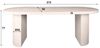 LEVEN Lifestyle Esstisch ASTONE oval aus Marmor Verbundstoff Esszimmertisch 215 x 90 cm Bild 4