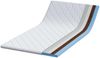 vidaXL Kokosnuss Topper Weiß 140 x 190 cm Jacquard-Stoff 4106396 Bild 4