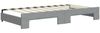 vidaXL Tagesbett Ausziehbar mit Schubladen Hellgrau 90x190 cm Stoff 3197594 Bild 5