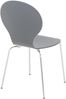 16er Set Besucherstuhl Diego, Grau Bild 5