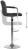 vidaXL Barhocker Dunkelgrau Stoff [283410] Bild 5