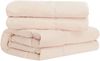 vidaXL Bettwäsche-Set Beige 140 x 200 cm Baumwolle, Kapok, Polyester 3431436 Bild 4