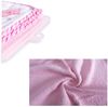 Cangaroo Baby-Kapuzenhandtuch Manny 76 x 76 cm Babyhandtuch Tiermotiv Baumwolle rosa Bild 5