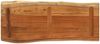 vidaXL Tischplatte 90x40x3,8 cm Rechteckig Massivholz Akazie Baumkante 370635 Bild 5