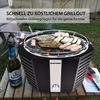 Balkongrill raucharm Molami | Tischgrill mit Aktivbelüftung BBG Grill Bild 4