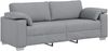 vidaXL Sofa 2 pcs Hellgrau 219 x 80 x 82 cm Stoff 3324740 Bild 5