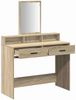 vidaXL Schminktisch Sonoma-Eiche 100 x 41 x 140 cm Holzwerkstoff 865147 Bild 5