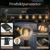 Norvéa Home LED-Lichterkette LED Solar-Lichterkette Outdoor mit USB, Timer & Fernbedienung, Solar- & USB-Betrieb mit Timer und Fernbedienung Bild 3