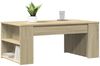 vidaXL Couchtisch Sonoma-Eiche 102x55x42 cm Holzwerkstoff 831855 Bild 3