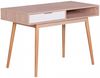 Konsole Sekretär Schreibtisch - Belimo XL - 120x79x55 cm Sonoma/Weiß Bild 3