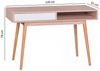 Konsole Sekretär Schreibtisch - Belimo XL - 120x79x55 cm Sonoma/Weiß Bild 2