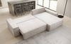 Luxusbetten24 Schlafsofa Designer Sofa Lunaro in Cord, mit Stauraum und Schlaffunktion Bild 4