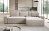 Luxusbetten24 Schlafsofa Designer Sofa Lunaro in Cord, mit Stauraum und Schlaffunktion Bild 2