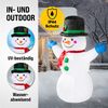 MONZANA® Schneemann aufblasbar XL Bild 4