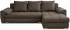 AX LIVING Manisa Wohnzimmer Couch L Form Couch Braun R Bild 2
