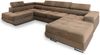 Masseno Ecksofa CASONE mit Schlaffunktion U-Form, Sofa mit Bettkasten Bild 2