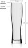 Rastal Monaco Slim Weizenbierglas 0,5 l 6er Set Bild 2