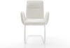 Freischwinger Vinja-Flex Bouclé Soft Beige Freischwinger flach Weiß Bild 2