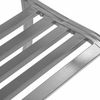 vidaXL Gartenbank Schwarz 120 cm Stahl 319582 Bild 5