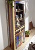 Vitrine Altholz 73x45x200 mehrfarbig lackiert NATURE OF SPIRIT #115 Bild 5