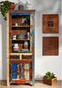 Vitrine Altholz 73x45x200 mehrfarbig lackiert NATURE OF SPIRIT #115 Bild 3