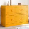 Sideboard, Kommode Senfgelb 99x39x73 cm Stahl j2855p Bild 2