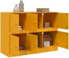 Sideboard, Kommode Senfgelb 99x39x73 cm Stahl j2855p Bild 5