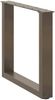 vidaXL Couchtischbeine U-Form 2 Stk. Naturstahl 50x(42-43) cm Stahl 4013159 Bild 4