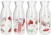 Ritzenhoff & Breker Karaffe Ritzenhoff 6x Palermo Glas-Karaffe 1L italienischer Saft-Krug Wein Bild 4