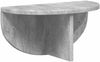 vidaXL Wandregal Wandmontiert Beton Grau 38 x 19 x 19 cm Holzwerkstoff 891414 Bild 2
