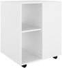 vidaXL Rollschrank Weiß 60x53x72 cm Holzwerkstoff 808458 Bild 2