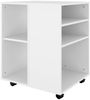 vidaXL Rollschrank Weiß 60x53x72 cm Holzwerkstoff 808458 Bild 5