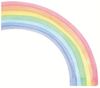 Montegoni Wandtattoo Wandtattoo XXL Regenbogen Sterne Kinderzimmer Aufkleber bunt Wanddeko (Wandsticker süße Wanddeko Wandbild Junge Mädchen), XXL Kinderzimmer Sticker, Wanddeko Wandbild Junge Mädchen Bild 3