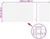 Gartenzaun Maschendraht gitter 25x1,0m Gitterzaun 140591 Bild 5