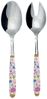 EasyLife Salatbesteck Mon Amour, Spülmaschinengeeignet, Mehrfarbig, Motiv: Herzen & Blumen Bild 1