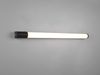 LED Bad Wandleuchte PIERA mit Steckdose Schwarz - Spiegelleuchte, Breite 79cm Bild 3