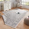 In- & Outdoor Wendeteppich Curacao Grau Creme - 80x350x0,5cm Bild 5