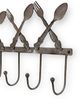DanDiBo Handtuchhaken Handtuchleiste 96253 Handtuchhalter Küche Metall Hakenleiste Vintage Garderobenleiste Kleiderhakenleiste Bild 2