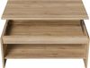 FORTE Couchtisch Couchtisch, Ablage, Stauraum, als Esstisch nutzbar, höhenverstellbar, B/H/T 100/45,7/56 cm Bild 4