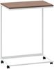 Beistelltisch mit Rollen Weiß 55 x 35 x 70 cm Holzwerkstoff [343102] Bild 2