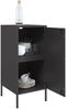 vidaXL Sideboards 2 Stk. Schwarz 36x39x79 cm Stahl 843013 Bild 5