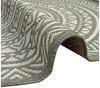 Carpetia Outdoorteppich zeitlos, rund, Höhe: 5 mm, pflegeleicht, wetterbeständig, für Innen- und Außenbereich geeignet Bild 2