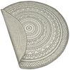 Carpetia Outdoorteppich zeitlos, rund, Höhe: 5 mm, pflegeleicht, wetterbeständig, für Innen- und Außenbereich geeignet Bild 4