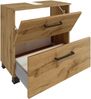 Waschbeckenunterschrank >Manchester< (B/H/T: 60x55x35 cm) in wotaneiche aus MDF Bild 3