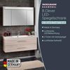 Fackelmann B.CLEVER LED Spiegelschrank 120 cm Braun hell Bild 2