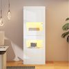Merax Standvitrine Vitrine mit LED-Beleuchtung inkl. APP (1-St) Hochschrank mit erstellbaren Glasböden & Kippsicherung, 61x42x162 cm Bild 2
