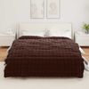 vidaXL Rutschfeste Decke aus Kunstkaninchenfell Olite 4 pcs Kamel 42021800 Bild 4