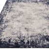 Kurzflor-Teppich Velours | Wohnbereich-Teppich pflegeleicht | Bodenbelag allergikerfreundlich | Abstrakte Bordüre | Dunkelblau 120x170cm Gesamthöhe 1,3cm | TIBER-Rieti von Kadima Design Bild 3