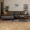 Bronx71 Ecksofa Denver Leder anthrazit links Bild 3